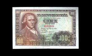 100 Pesetas 1948, sin serie, EBC- anverso