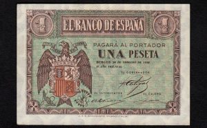1938 Febrero - Escudo de España