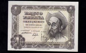 Trío correlativo 1 Peseta 1951, serie E, S/C-