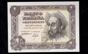 Trío correlativa 1 Peseta 1951, serie L, S/C-