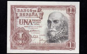 1 Peseta 1953, serie 1A, S/C-