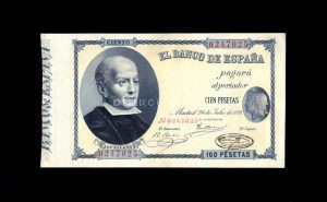 100 Pesetas 1893, EBC- anverso