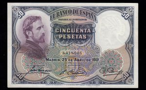 50 Pesetas 1931, MBC+