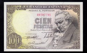 100 Pesetas 1946, sin serie, S/C-