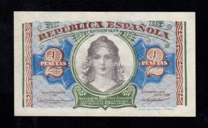 2 Pesetas 1938 República, serie B, EBC