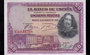 50 pesetas 1928, serie C, S/C-