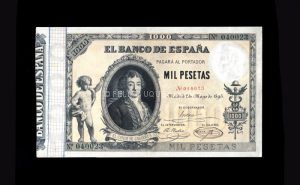 1000 Pesetas 1895, EBC- anverso