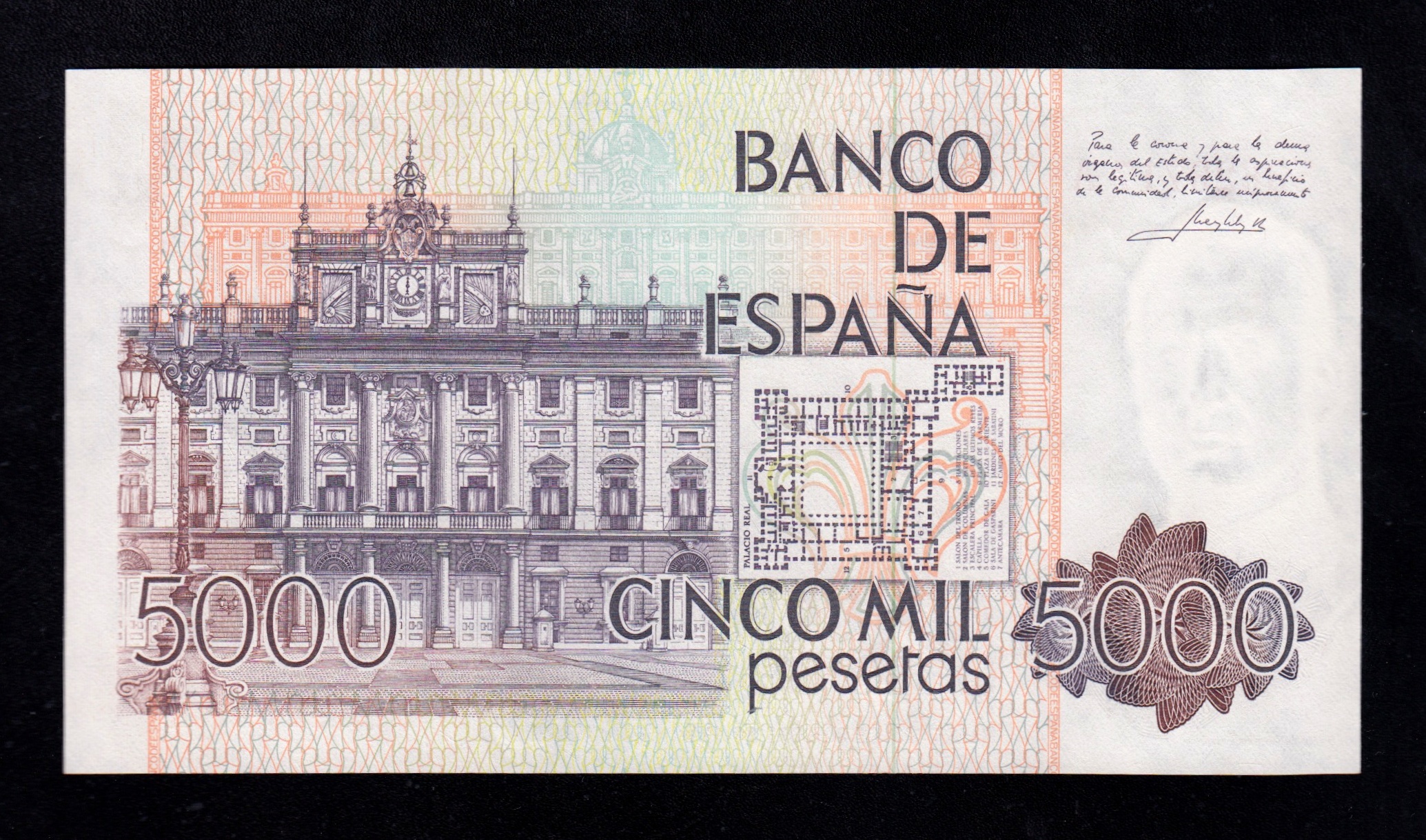 5000 pesetas 1979, serie S-A, S/C- 5000 pesetas 1979, serie S-A, S/C-