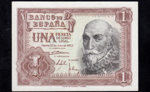 1 Peseta 1953, serie Y, S/C