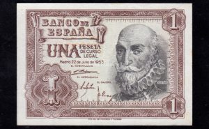 1 Peseta 1953, serie D, S/C-