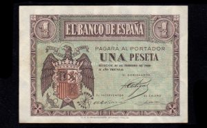 1 Peseta Febrero 1938, serie B, EBC-
