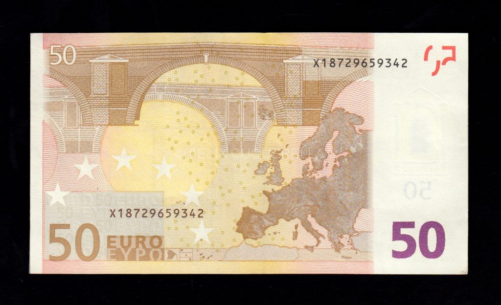 Billet De 50 Euros 2002 Série X