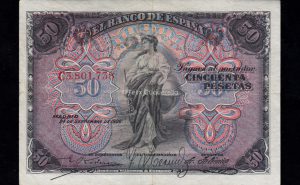 50 pesetas 1906, serie C, MBC
