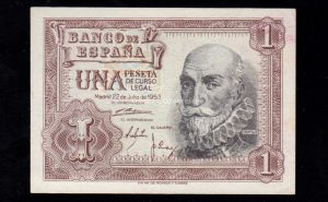 1 Peseta 1953, serie B, S/C-