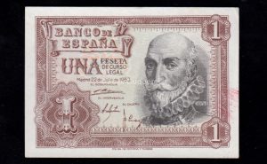 1 Peseta 1953, serie S, S/C-