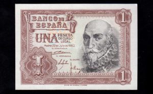 1 Peseta 1953, serie T, S/C-