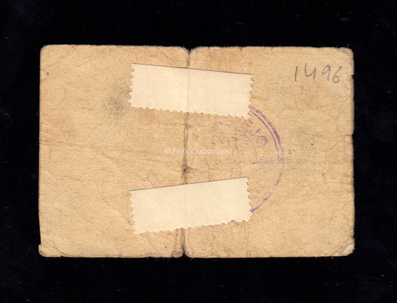 Benilloba (Alicante), 1 peseta 1937, B/C- Benilloba (Alicante), 1 peseta 1937, B/C-