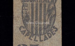 Capellades (Barcelona), 25 céntimos 1937, MBC-