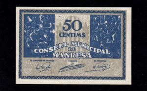 Manresa (Barcelona), 50 céntimos, S/C-
