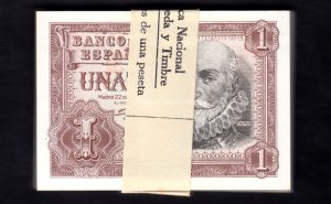 Taco completo 1 Peseta 1953, serie 1D, S/C
