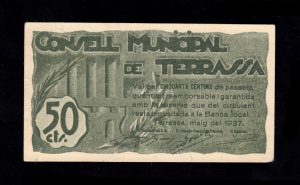 Terrassa (Barcelona), 50 céntimos 1937, S/C-