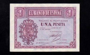1 Peseta 1937, serie B, S/C