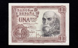 1 Peseta 1953, serie N, S/C-