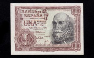 1 Peseta 1953, serie C, S/C-