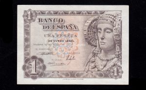 1 peseta 1948, serie Ñ, EBC+