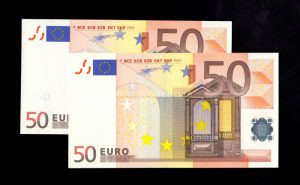 Pareja correlativa 50€ 2002, serie V, 1ª firma Willem F. Duisenberg, S/C Pareja correlativa 50€ 2002, serie V, 1ª firma Willem F. Duisenberg, S/C