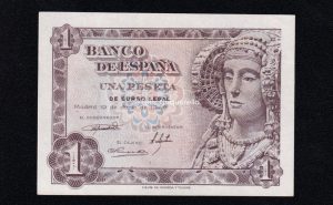 1 peseta 1948, serie O, S/C