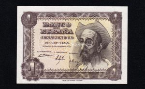 1 Peseta 1951, sin serie, S/C