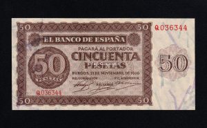 50 Pesetas 1936, serie Q, S/C-