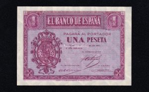 1 Peseta 1937, serie F, S/C