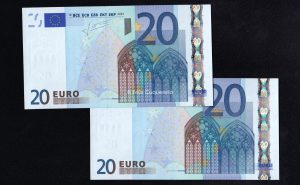 Pareja correlativa 20€ 2002, serie L (Finlandia), 2ª firma Trichet, S/C