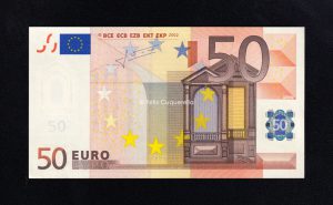 50€ 2002, serie X (Alemania), 2ª firma Trichet, S/C