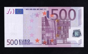 500€ 2002, serie X (Alemania), 2ª firma Trichet, S/C