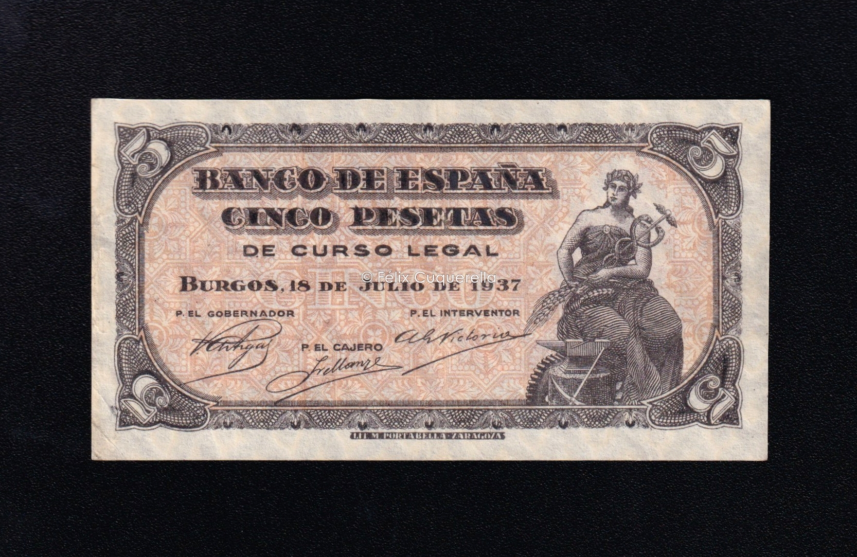 5 pesetas 1937, serie C, EBC- 5 pesetas 1937, serie C, EBC-