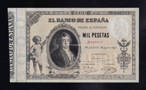 1000 Pesetas 1895, MBC+
